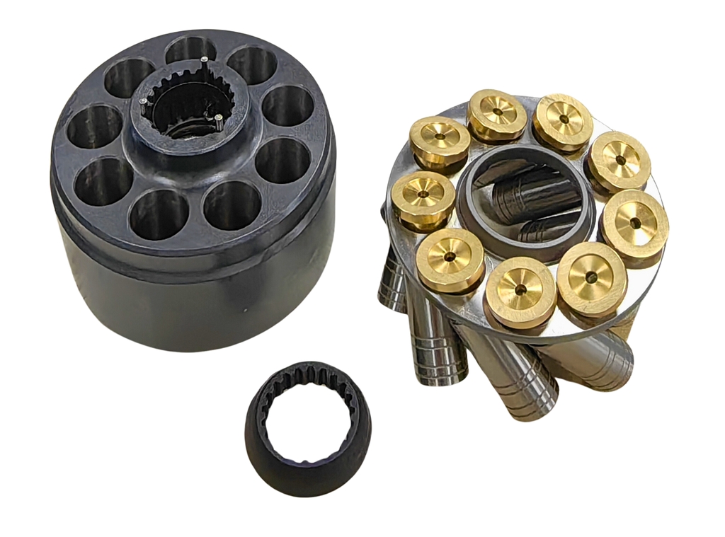 Loader Parts Source Replacement for Bobcat® OEM 6598893: Rotating Group w/ Brass Slippers, Compatible with Skid Steer and Compact Track Loader Models