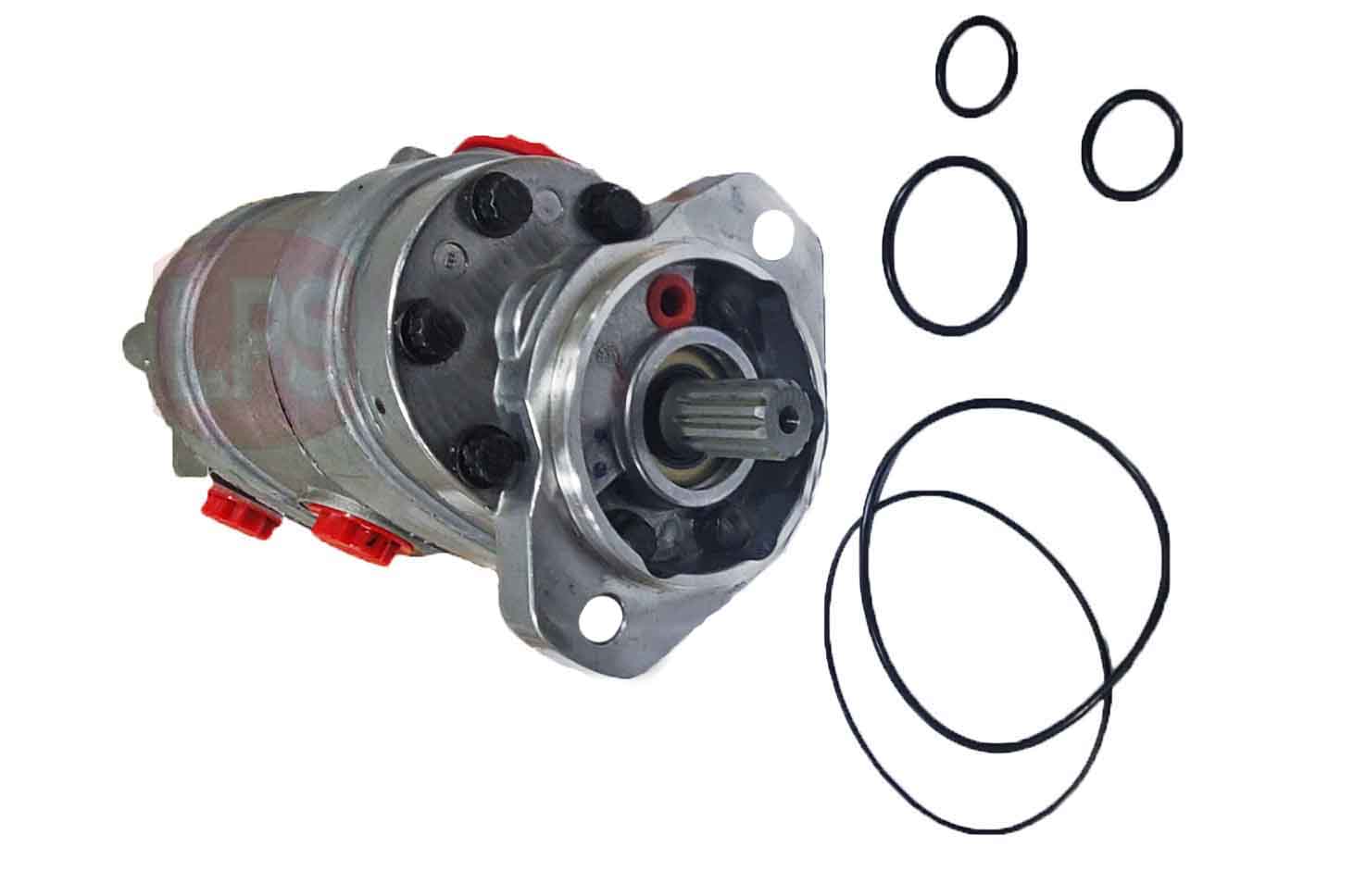 LPS Hydraulic Double Gear Pump to Replace Bobcat® OEM 6651877
