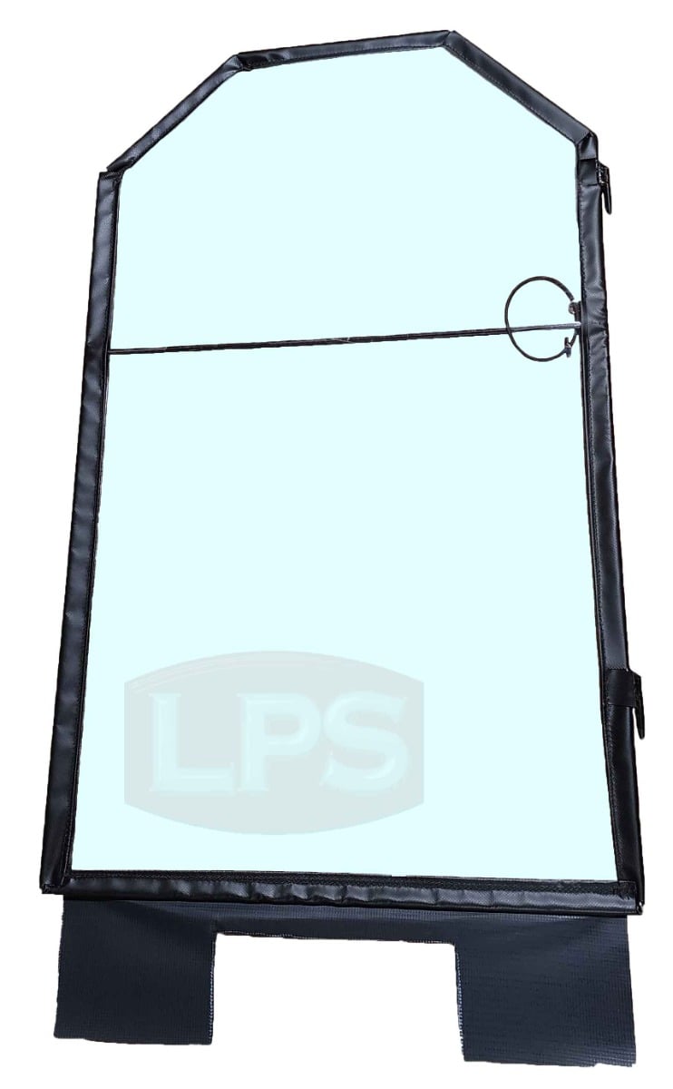 LPS Vinyl Replacement Door with Hinges to Replace Bobcat® OEM 6666913