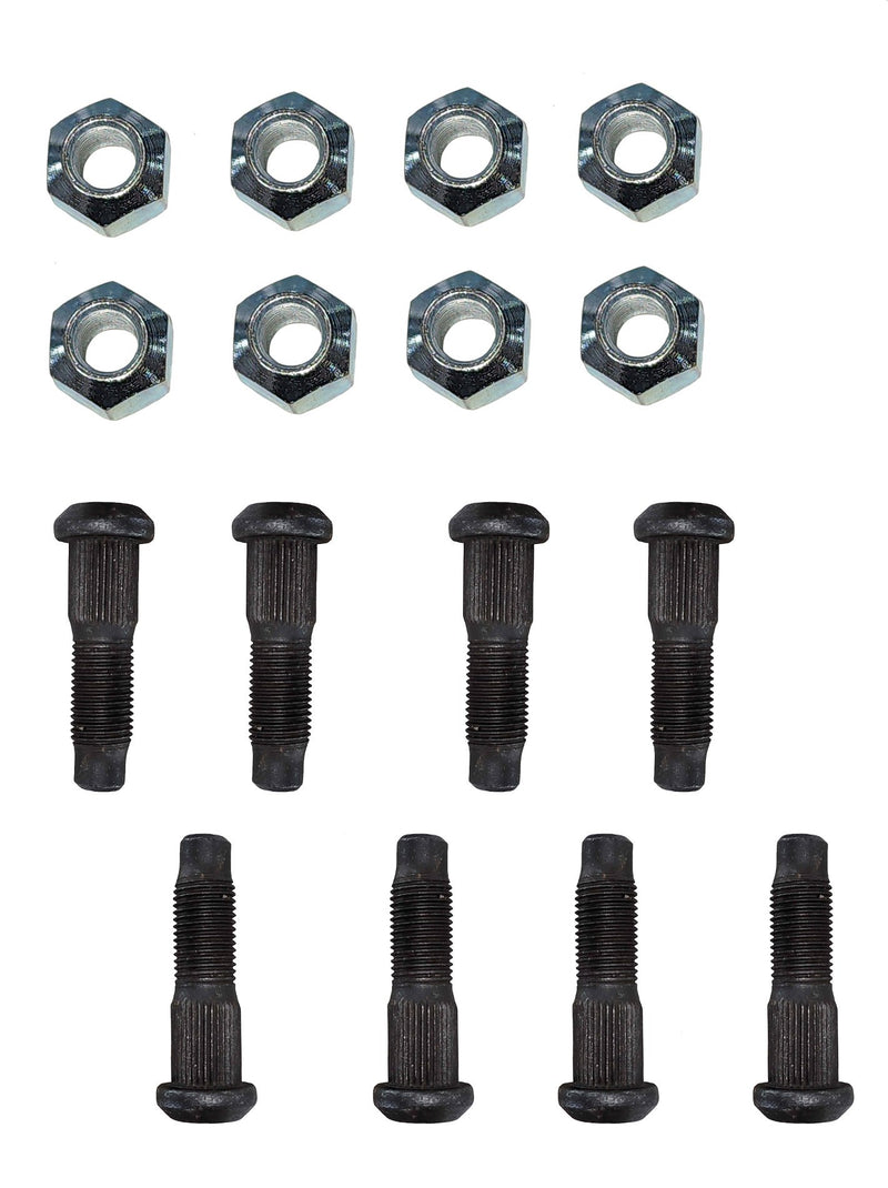 LPS Set of 8 Wheel Bolts and Nuts Kit for Replacement on Bobcat® Skid Steer &amp; Wheel Loaders