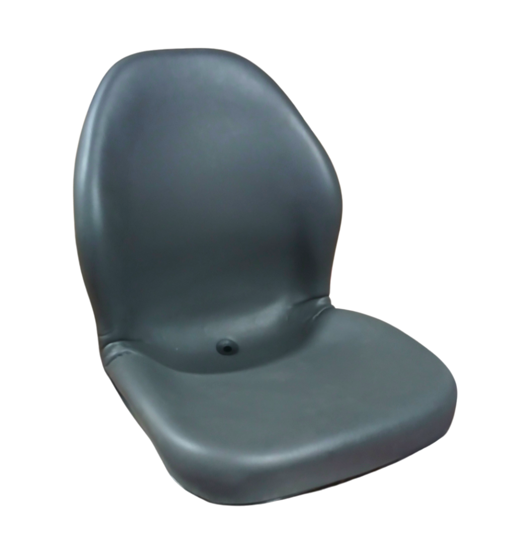 Loader Parts Source Replacement for New Holland® OEM 9601473: Heavy Duty Grey Seat, Compatible with a Wide Range of Skid Steer Loader Models