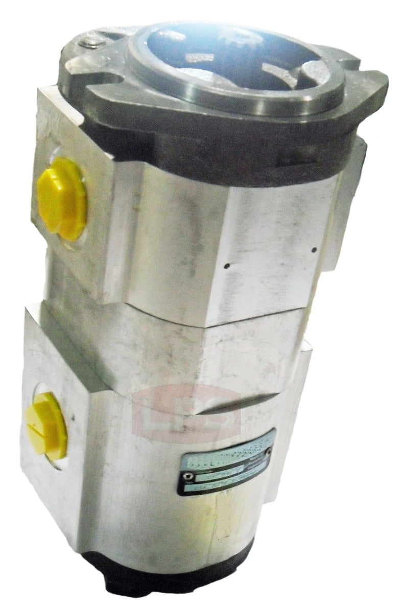 LPS Hydraulic Double Gear Pump, High Flow, to Replace JCB® OEM 20/208800