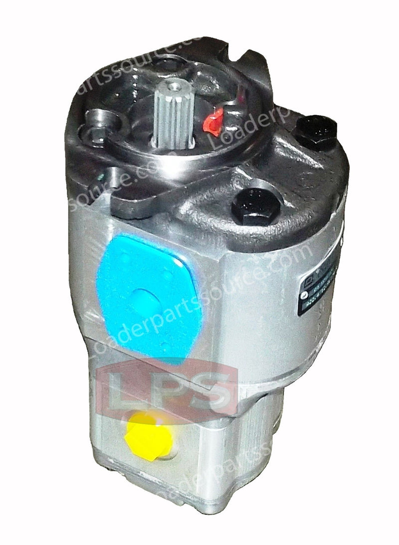 LPS High Flow Hydraulic Double Gear Pump to Replace Bobcat® OEM 6675344