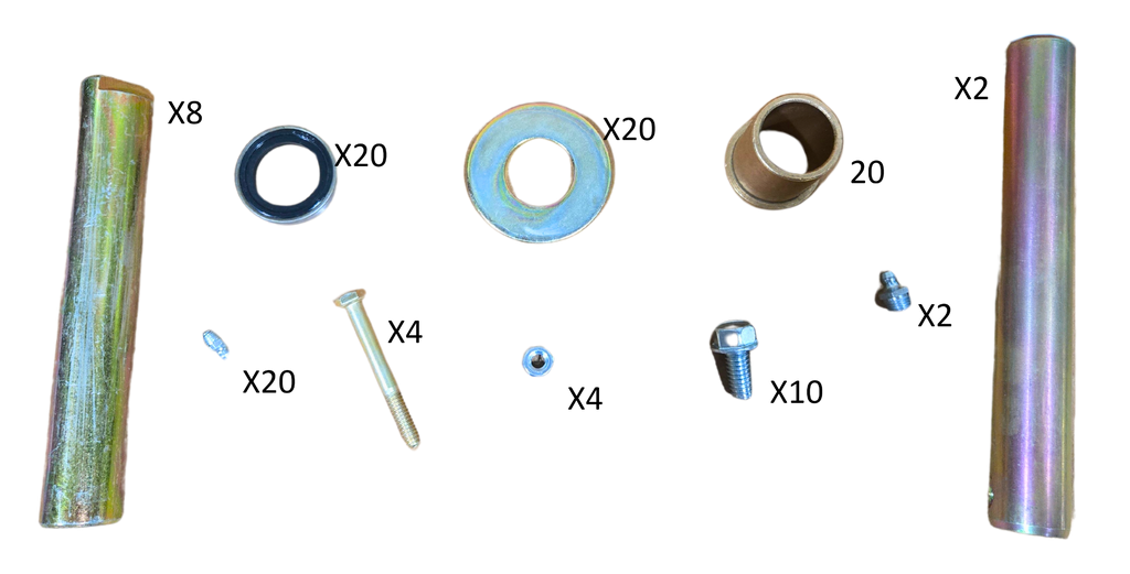 Loader Parts Source Replacement on Bobcat® Compact Track Loaders: Undercarriage Bushing Kit, Compatible with Model MT50