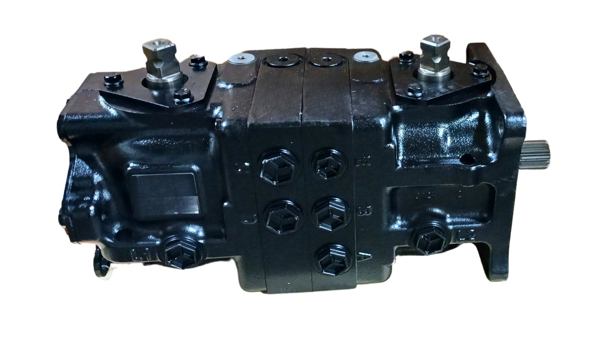 Loader Parts Source Hydrostatic Pump to Replace Bobcat® OEM 7357628: Manual Controls for Skid Steer Loader S86