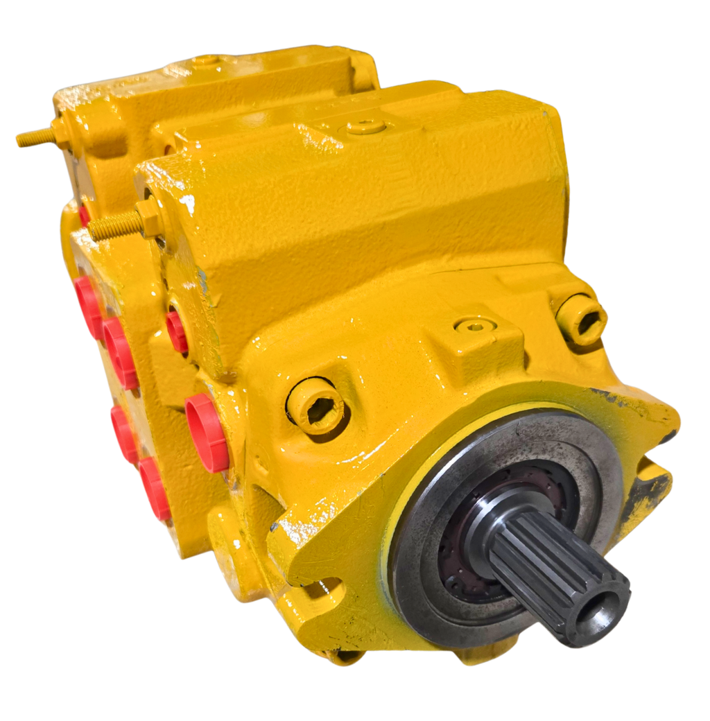 Loader Parts Source Re-manufactured Replacement for Caterpillar® OEM 398-7472: Hydraulic Final Drive Tandem Pump