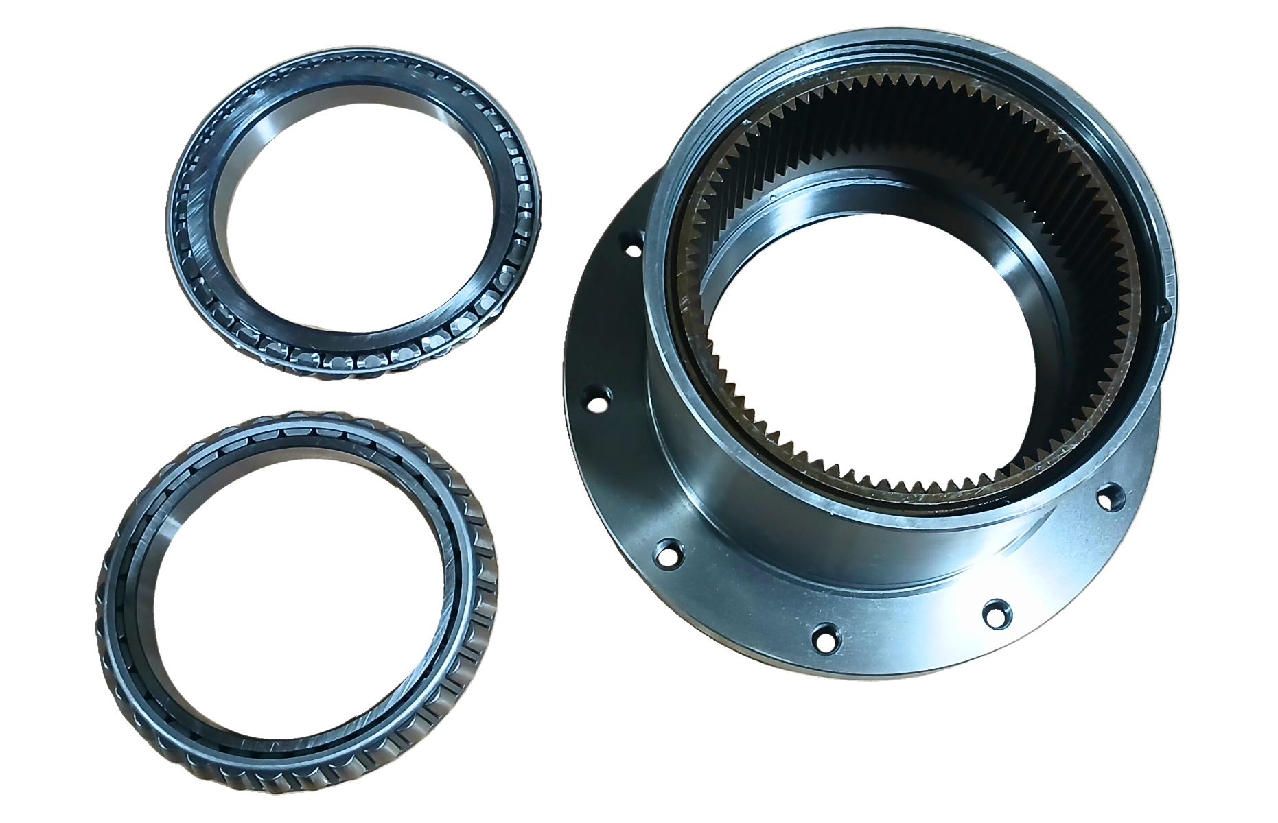 Loader Parts Source Replacement John Deere® Bucket &amp; Gear Ring Assembly: Compatible with Drive Motors AT438420 and AT472921 on Compact Track Loaders