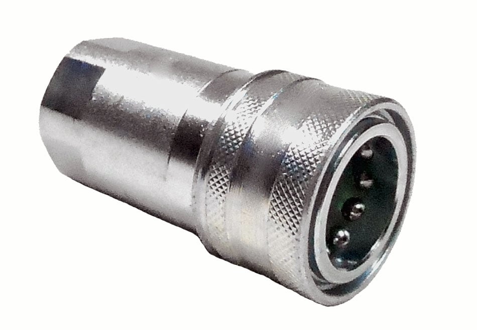 LPS Female Hydraulic Poppet Coupler to Replace Bobcat® OEM 6598758