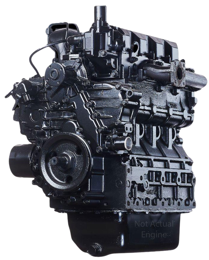 LPS Reman Kubota V3800 Drop-In Engine w/Turbo for Replacement on Kubota® SVL95-2S