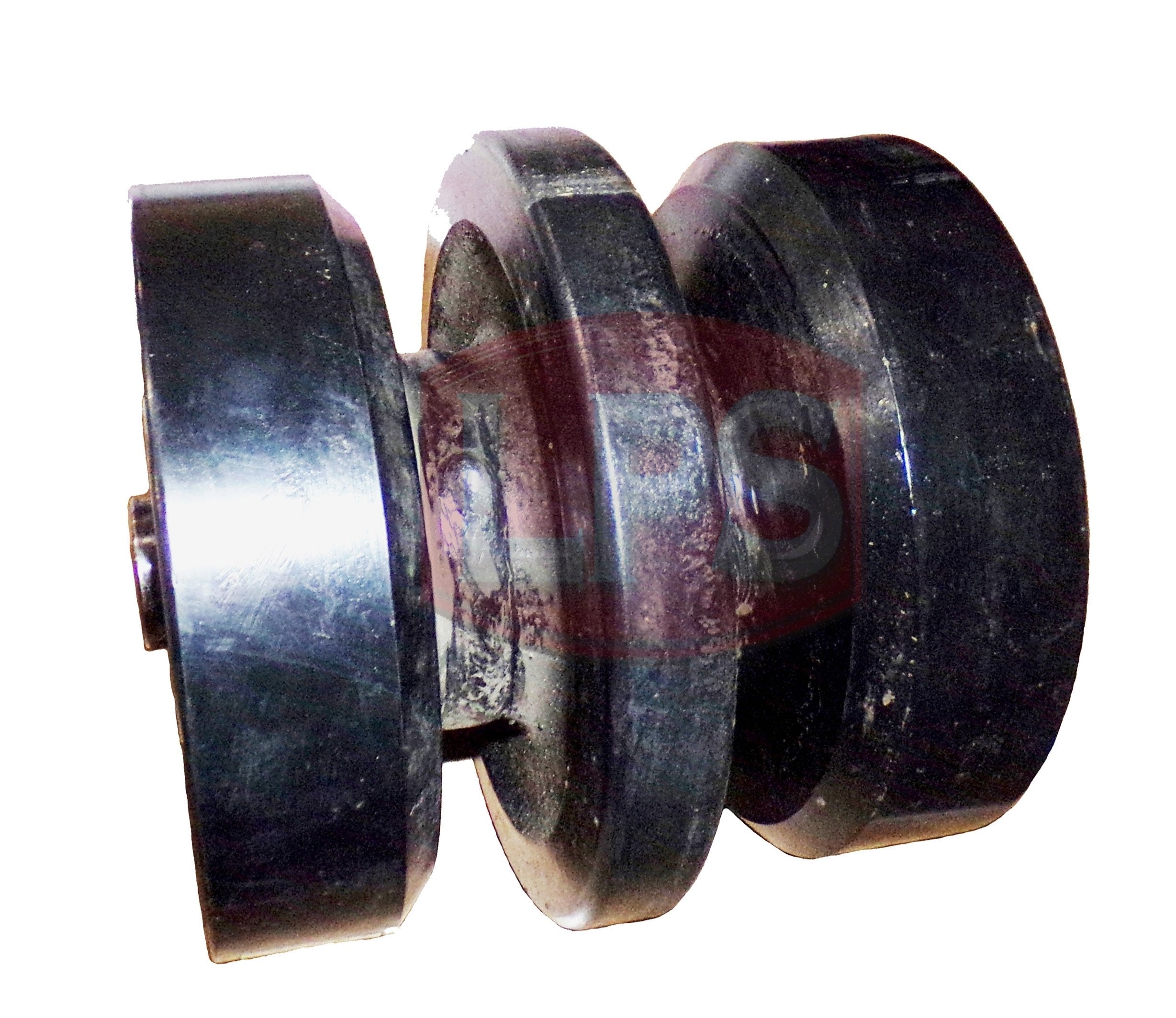 Solid Mount Track Roller, Triple Flange, to replace Bobcat OEM 7228629