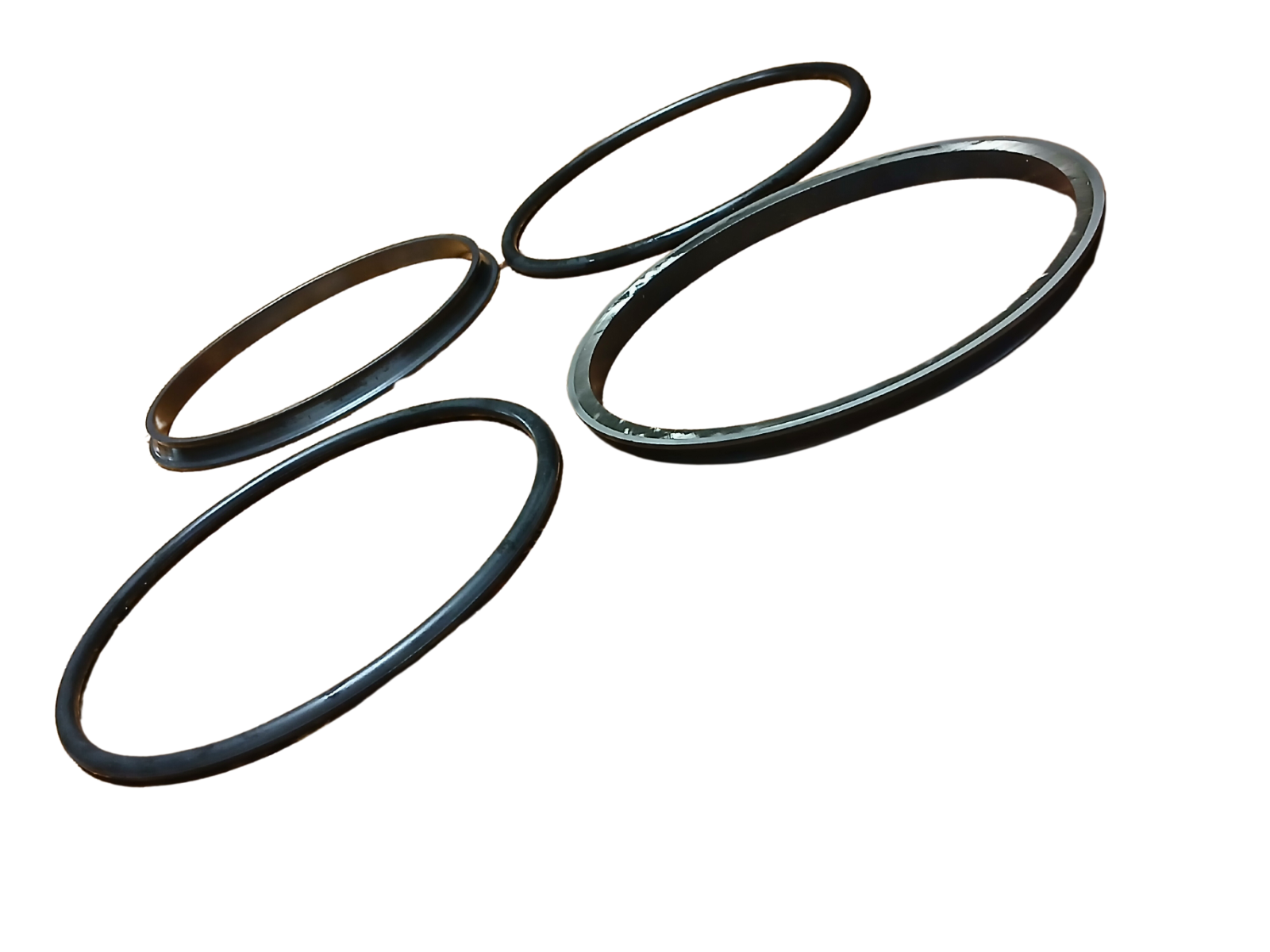 LPS Drive Motor Face Seals, Complete Set, to Replace Bobcat® OEM 7255543