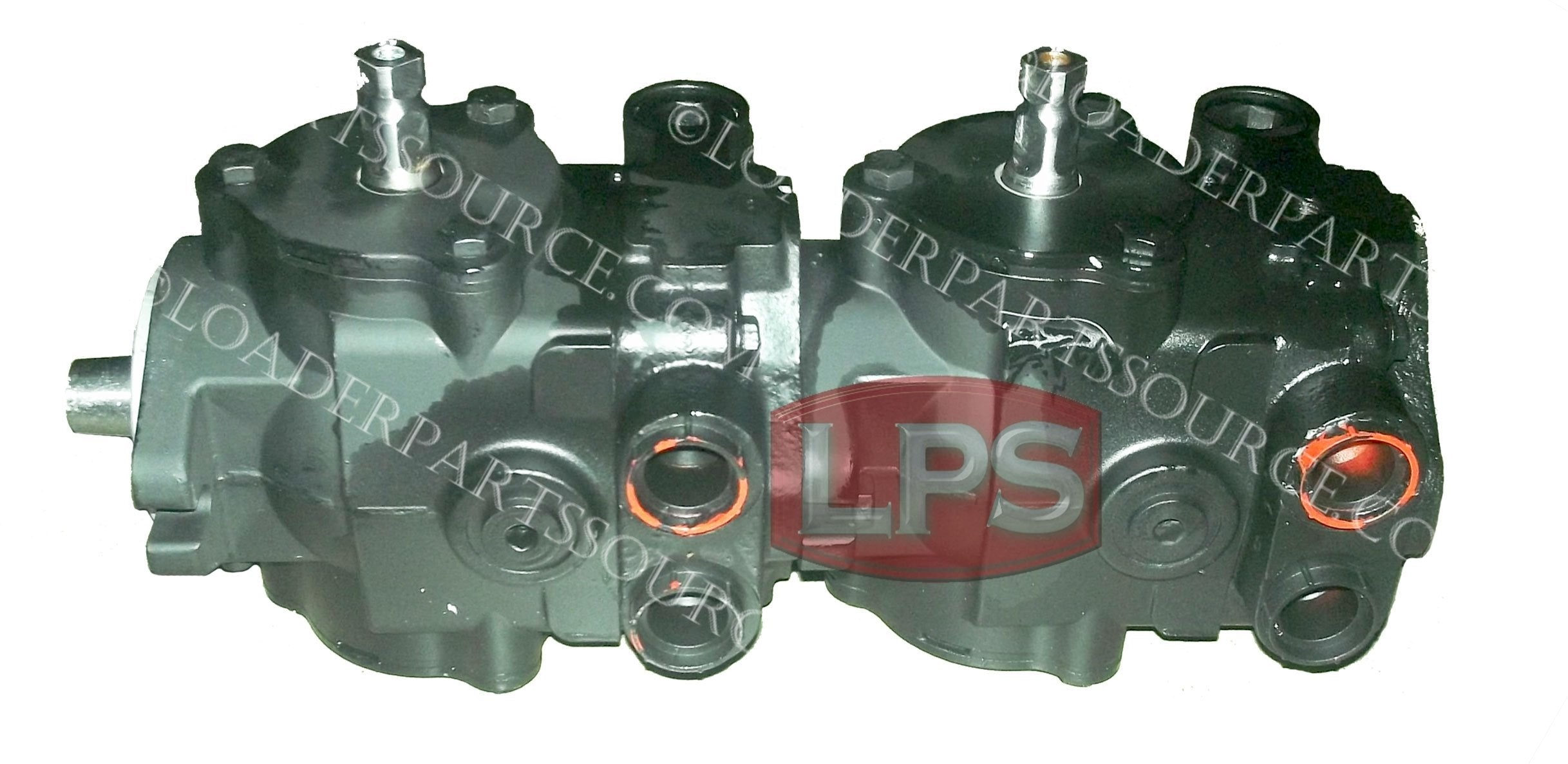 LPS Reman- Hydraulic Tandem Drive Pump With Manual Controls to Replace Bobcat® OEM 7001032