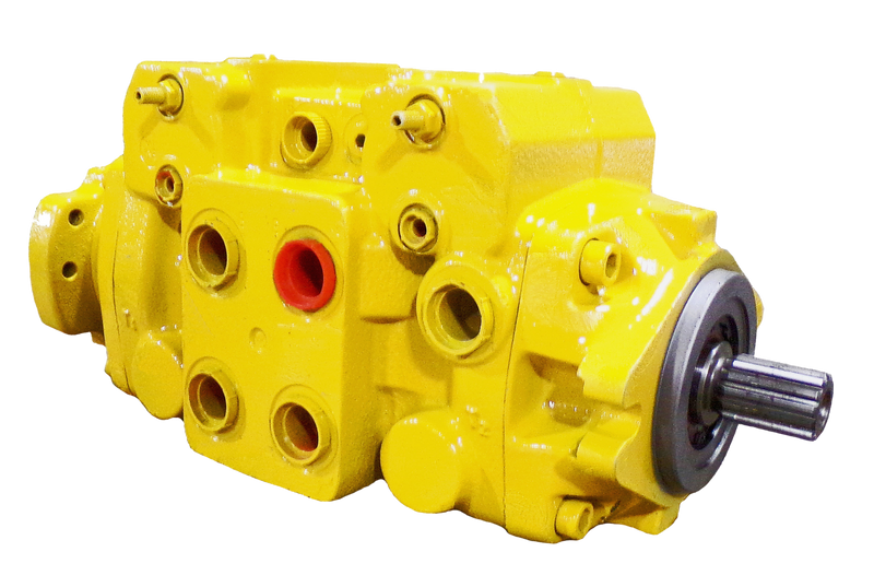 Loader Parts Source Replacement for CAT® OEM 549-7833: Remanufactured Tandem Drive Pump, Compatible with a Wide Range of Models