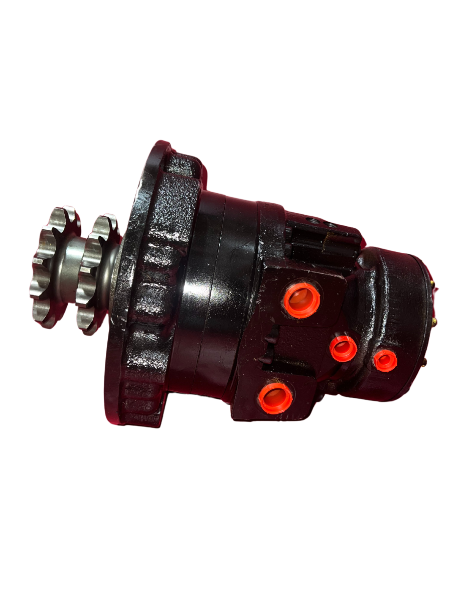 LPS Reman - Left Hand 2-Speed Drive Motor & Brake W/Speed Sensor Port to Replace John Deere® OEM AT446038