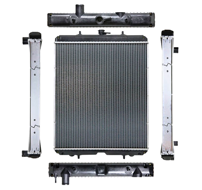 Loader Parts Source Replacement for Kubota® OEM RD829-42300: Radiator, Compatible with Several Mini Excavator Models