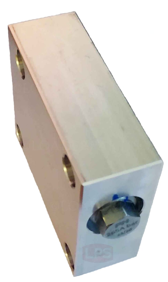 LPS Drive Motor, External Relief Valve to Replace Bobcat® OEM 6670134