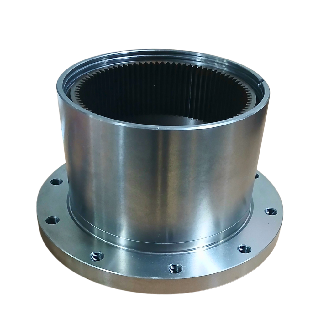 Loader Parts Source Replacement John Deere® Bucket &amp; Gear Ring Assembly: Compatible with Drive Motors AT438420 and AT472921 on Compact Track Loaders