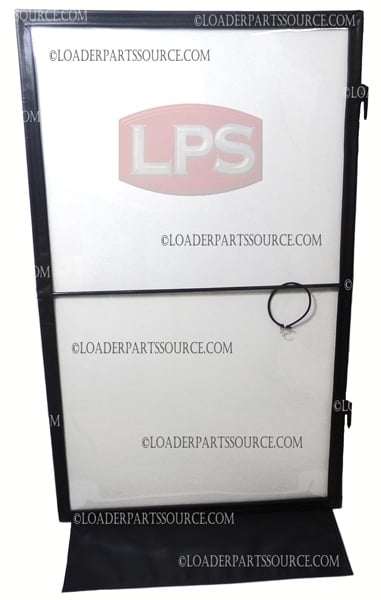 Vinyl Replacement Door with Hinges for Bobcat OEM 6666385