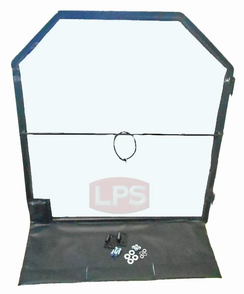 LPS Vinyl Cab Enclosure Replacement Door w/ Hinges to Replace Gehl® OEM 120-32992