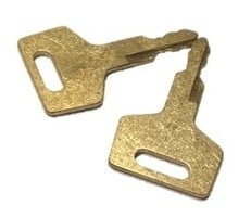 LPS Set of 2 Keys to Replace Case® OEM YN50S01010P1
