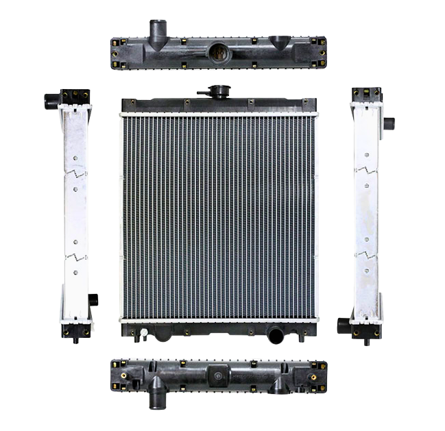 Loader Parts Source Replacement for Bobcat® OEM 7008808: Radiator, Heat Exchanger, Compatible with Several Mini Excavator Models