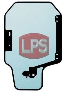 Front Door Glass to replace Gehl OEM 50305659