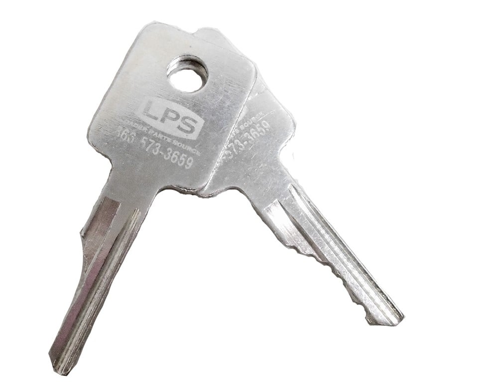 LPS Ignition &amp; Door Keys to Replace Bobcat® OEM 6693241