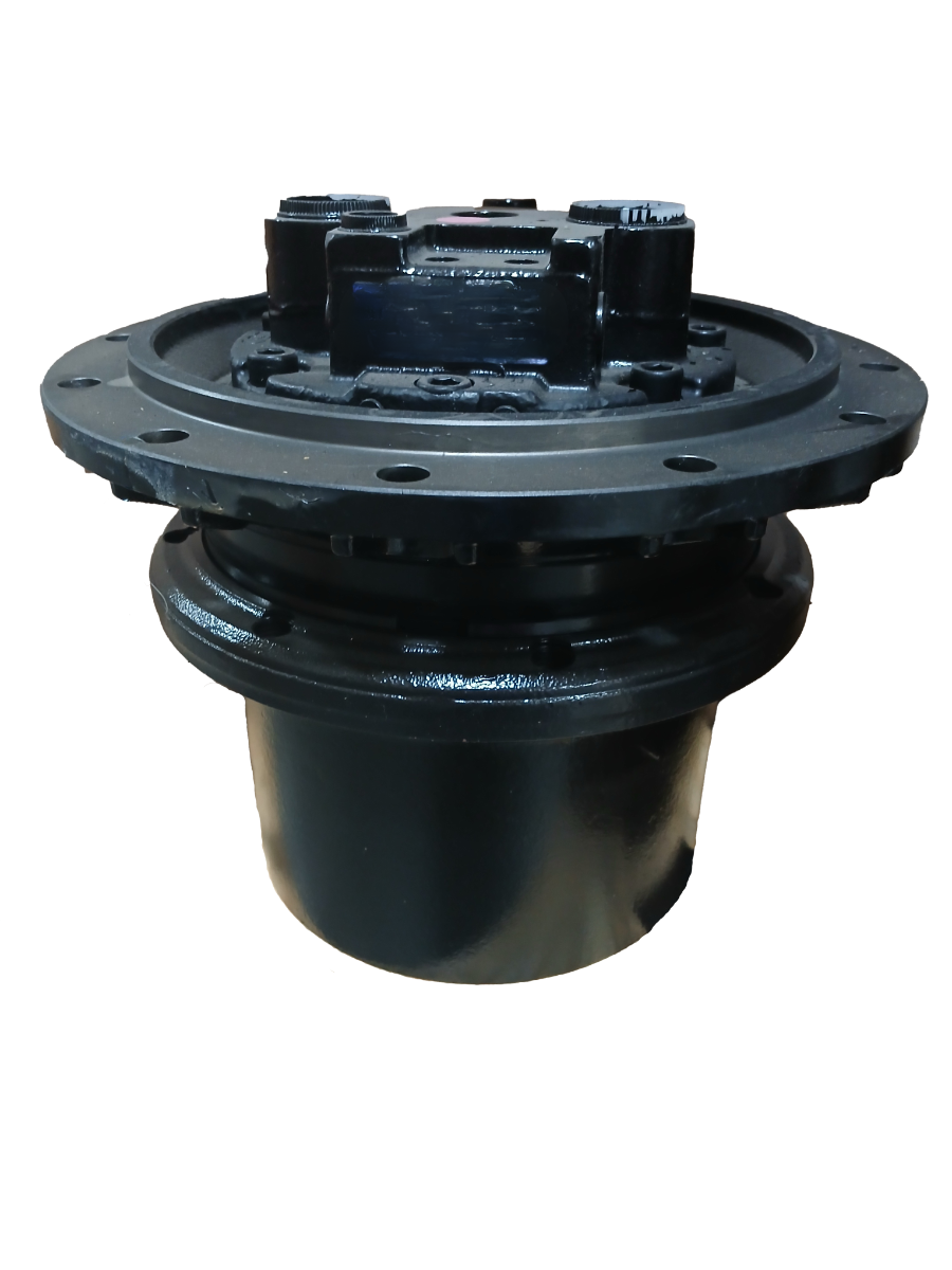 Loader Parts Source Replacement for Mustang® OEM 50305573: Late Style Drive Motor with Gearbox, Compatible with Compact Track Loader Model 2100RT