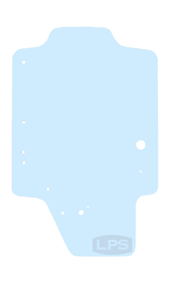 LPS Polycarbonate Door Glass to Replace Case/New Holland® OEM 47405929