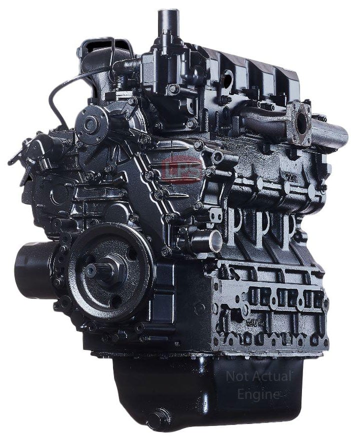 LPS Reman Kubota V2607 Engine W/Turbo to Replace Bobcat® OEM 7139011
