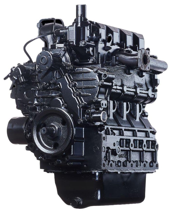 LPS Reman Kubota® Engine W/Turbo to Replace Bobcat® OEM 6689054