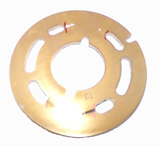 LPS Quiet Valve Plate for Tandem Drive Pump to Replace Case/New Holland® OEM 128929A1