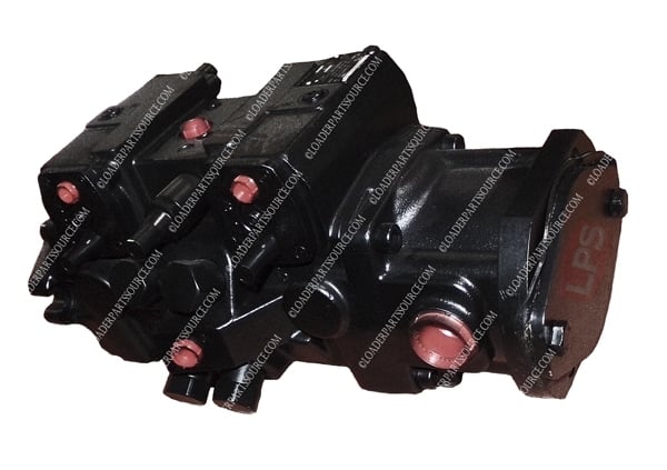 Loader Parts Source Replacement for Case® OEM 87619380: Hydraulic Tandem Drive Pump, Compatible with Skid Steer 445 and Compact Track Loader 445CT
