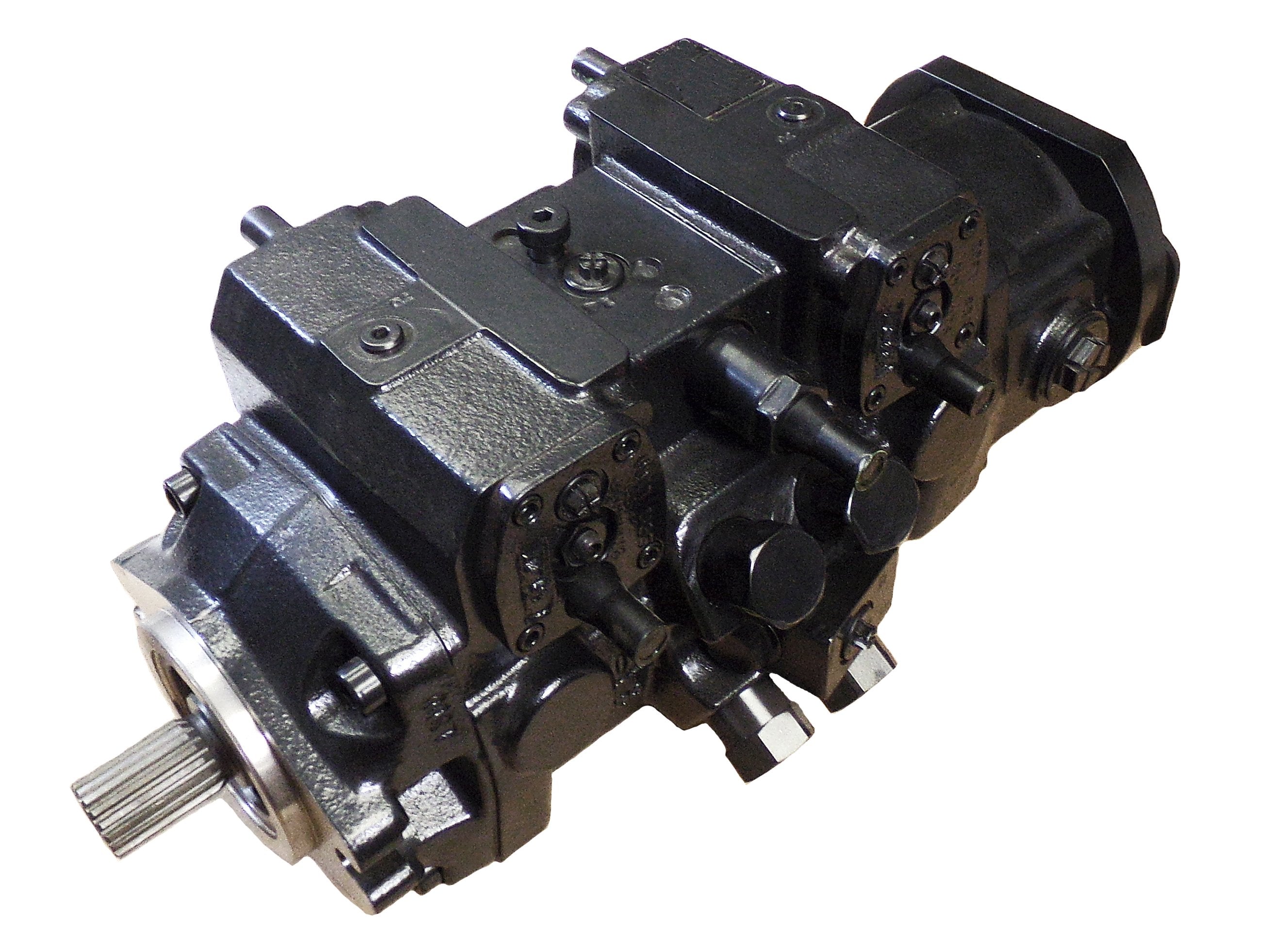 Loader Parts Source Hydraulic Drive Pump for Case® OEM 87619378 Replacement - Tandem, 42.99 CC