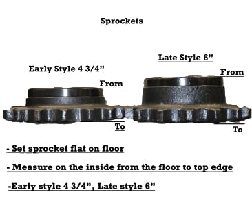 LPS Early Style Short-Nose Sprocket to Replace Bobcat® OEM 6715821