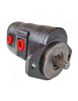 LPS High Flow-Hydraulic Double Gear Pump to Replace New Holland® OEM 87020066 on Compact Track Loaders
