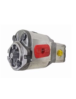 LPS High Flow Hydraulic Double Gear Pump to Replace Bobcat® OEM 6673913 on Skid Steer Loaders