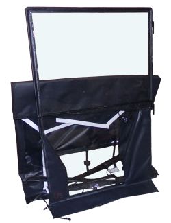 LPS Vinyl Cab Enclosure w/ Door for Replacement of Case® OEM 87635242 on Compact Track Loaders