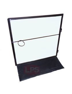 LPS Vinyl Cab Enclosure Replacement Door w/Hinges for Replacement on Case® Skid Steer Loaders