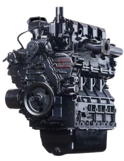 LPS Reman V3800CR Long Block Engine to Replace Bobcat® OEM 7013313 on Compact Track Loaders