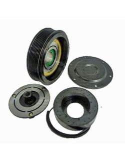 LPS Compressor Clutch &amp; 8-Rib Pulley Kit to Replace John Deere® RE52508 on Skid Street Loaders