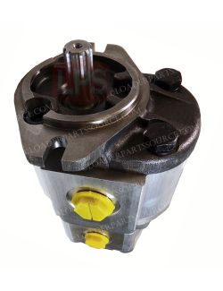 LPS Hydraulic Double Gear Pump to Replace Bobcat® OEM 6665552 on Skid Steer Loaders