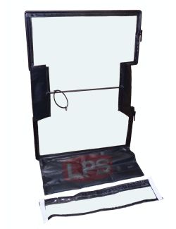 LPS Vinyl Cab Enclosure w/ Door for Replacement on New Holland®
 L120 and L125 Skid Steer Loaders