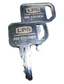 LPS Ignition Keys to Replace Bobcat® OEM 6512809 on Mini Excavators