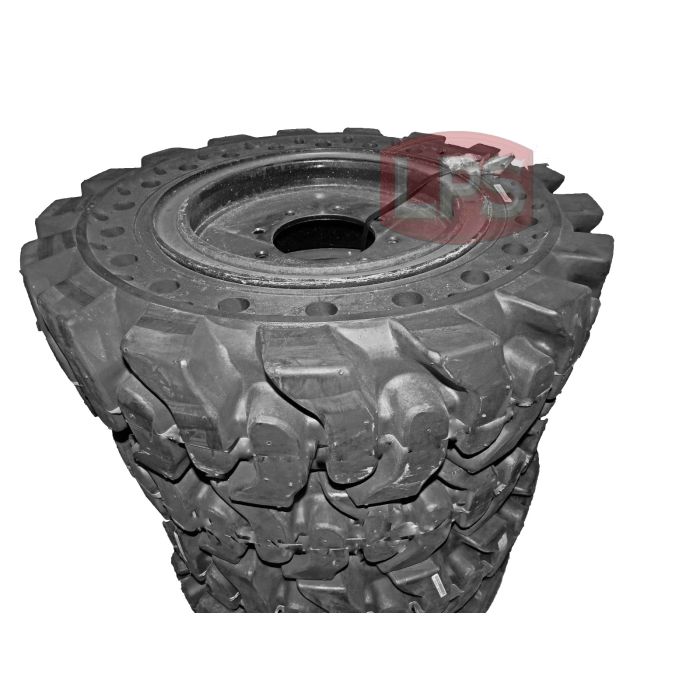 Bobcat 10-16.5 Replacement Solid Skid Steer Tire and Wheel Assembly