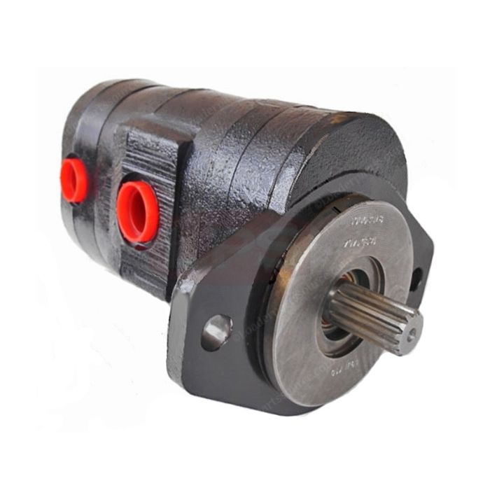 LPS High Flow-Hydraulic Double Gear Pump to Replace New Holland® OEM 87020066 on Compact Track Loaders