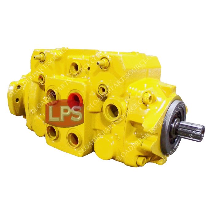 LPS Reman- Hydraulic Tandem Drive Pump to Replace Terex® OEM 2046-373 on Compact Track Loaders