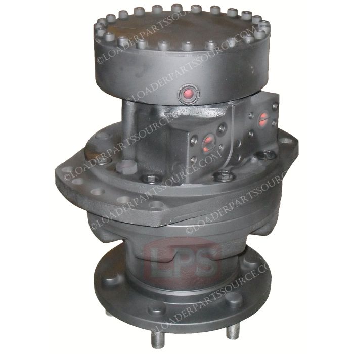 LPS Reman-  6-Bolt Long Nose - Single Speed Hydraulic Drive Motor with Speed Sensor Port to Replace Bobcat® OEM 7223481 