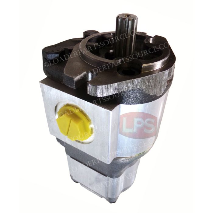 LPS Hydraulic Double Gear Pump to Replace Bobcat® OEM 6665552 on Wheel Loaders
