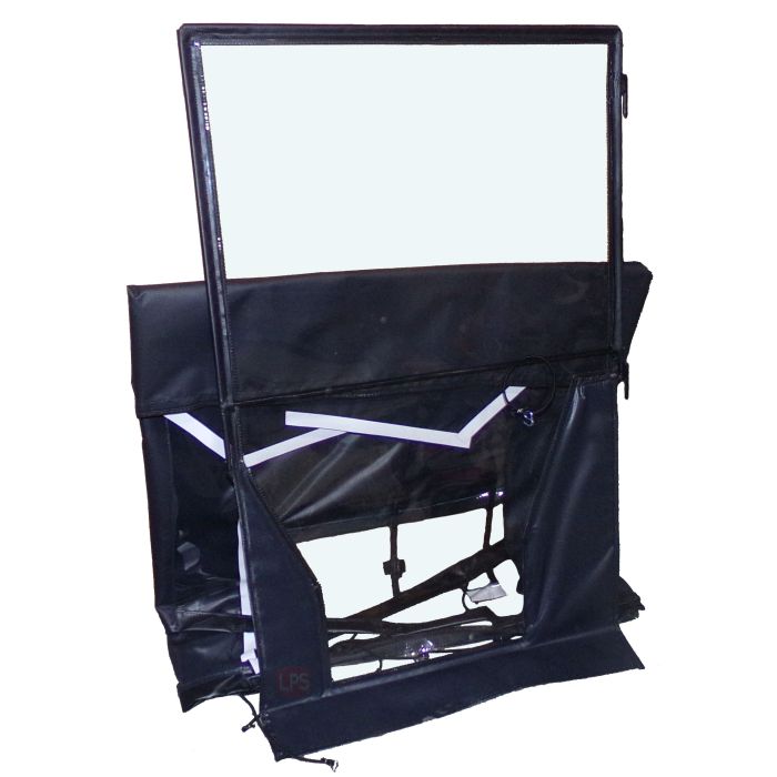 LPS Vinyl Cab Enclosure w/ Door for Replacement of Case® OEM 87635242 on Compact Track Loaders